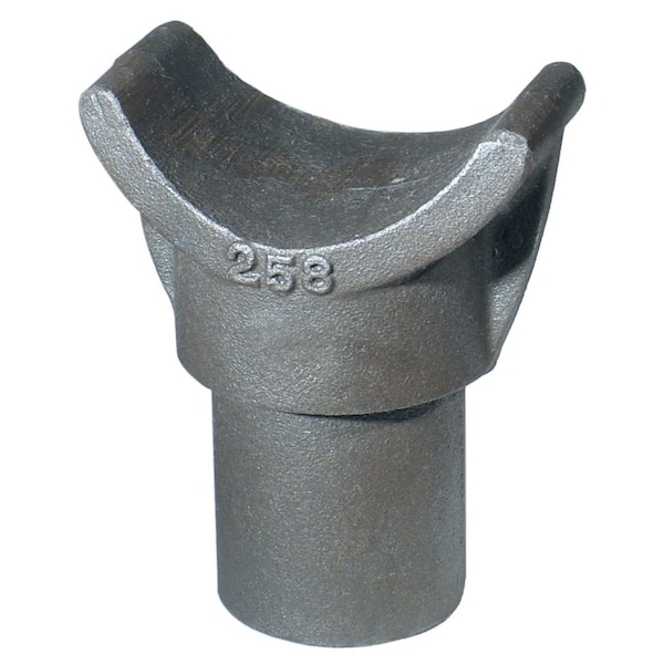 258 12 BLK CI PIPE SAD SUPPRT